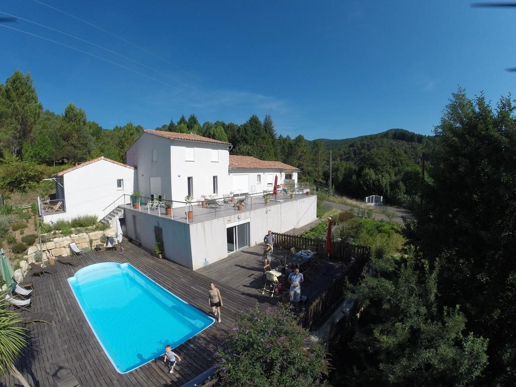 Face Au Gardon Bed and Breakfast Saint-Jean-du-Gard Buitenkant foto